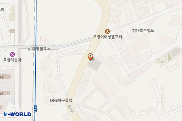 당정노외공영주차장 위치 지도 — 경기도 군포시 공단로 54