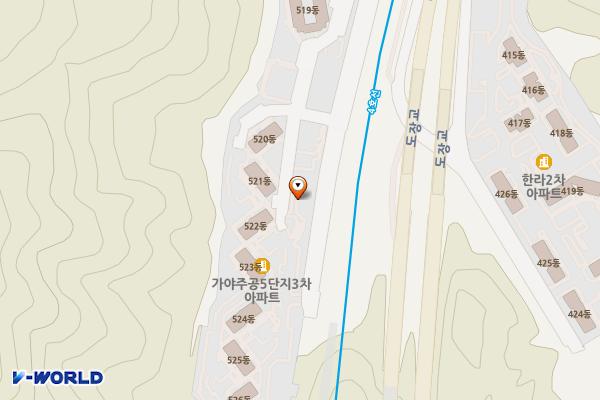 산본동1155노상주차장 위치 지도 — 경기도 군포시 산본동 1155-9