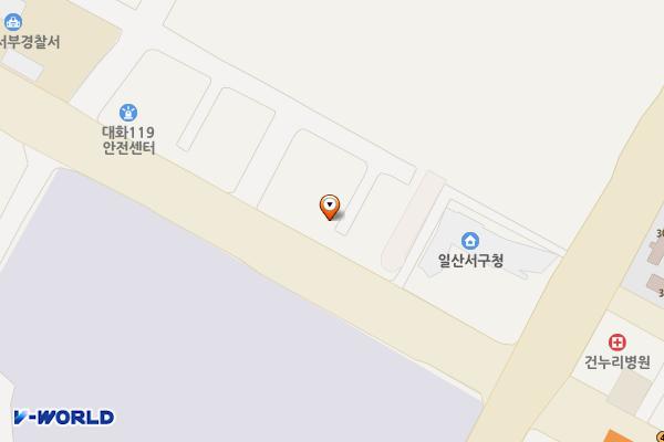 종합운동장 위치 지도 — 경기도 고양시 일산서구 대화동 2321-3