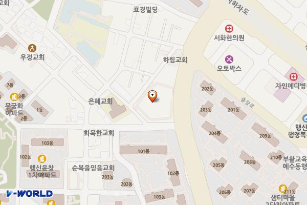 행신 제8 위치 지도 — 경기도 고양시 덕양구 행신동 1007-2