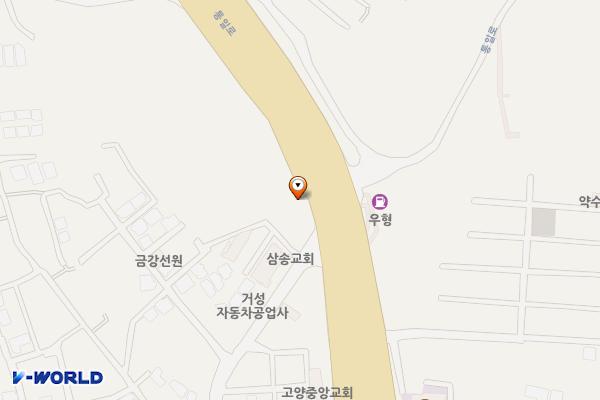 삼송동 자투리 위치 지도 — 경기도 고양시 덕양구 삼송동 62