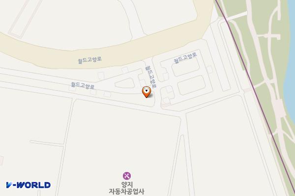 한류월드 제4 위치 지도 — 경기도 고양시 일산동구 장항동 1848
