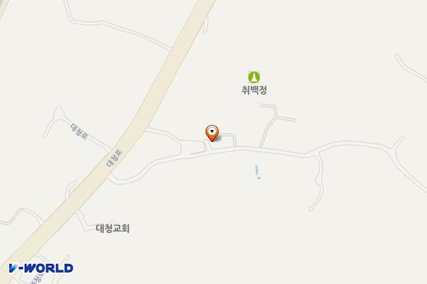 벌말지구 주차장 위치 지도 — 대전광역시 대덕구 대청로 526번길 33