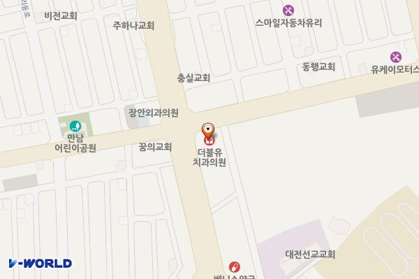 동춘당생애길①공영주차장 위치 지도 — 대전광역시 대덕구 계족산로 2