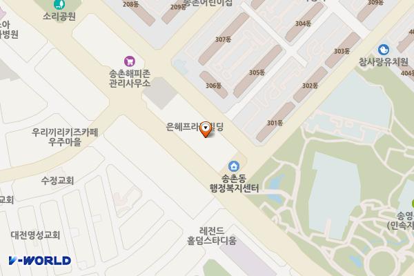 동춘당로94번길 노상주차장 위치 지도 — 대전광역시 대덕구 동춘당로94번길 11-15
