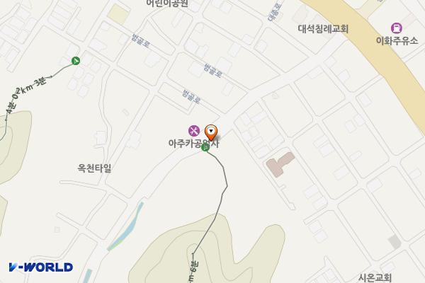 호동제1노상 위치 지도 — 대전광역시 중구 호동 351-6