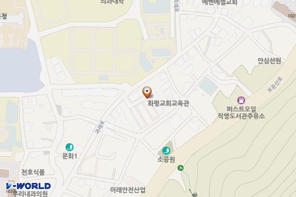 문화1동제6노상 위치 지도 — 대전광역시 중구 과례로 66
