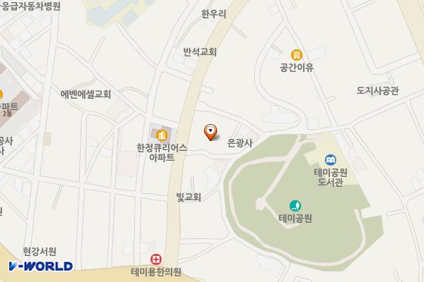 대흥동제6노외 위치 지도 — 대전광역시 중구 테미로 20-7