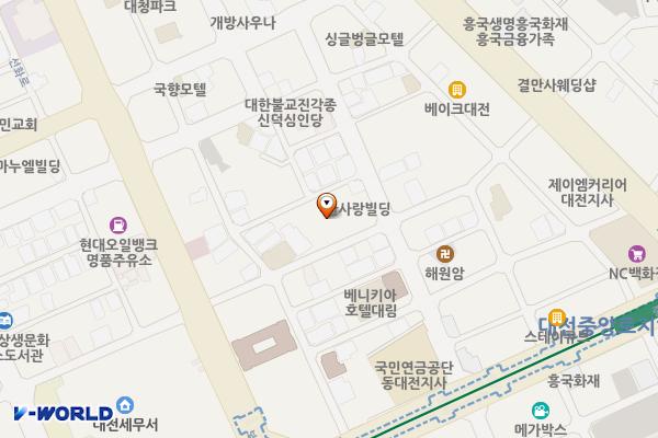 선화동제2노외 위치 지도 — 대전광역시 중구 대종로521번길 29