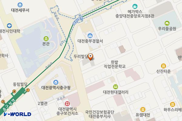 대흥동제4노외 위치 지도 — 대전광역시 중구 대흥동 480