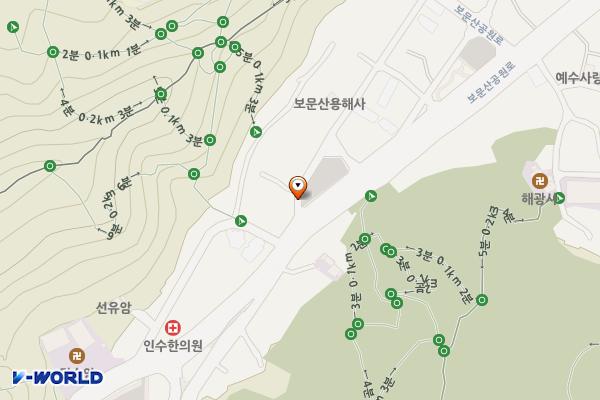 대사동제7노외 위치 지도 — 대전광역시 중구 보문산공원로 505