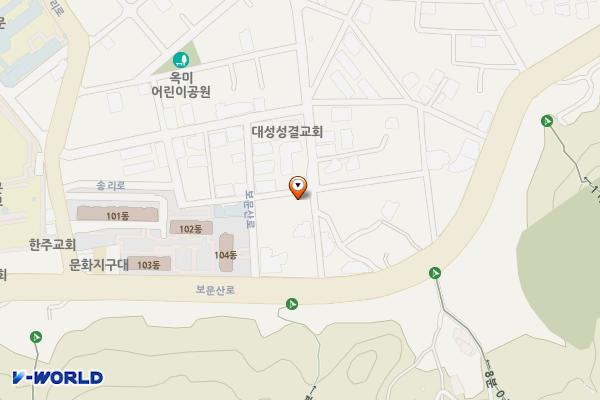 문화2동제3노외 위치 지도 — 대전광역시 중구 문화동 547-3