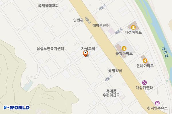 옥계동제2노상 위치 지도 — 대전광역시 중구 대종로71번길 13