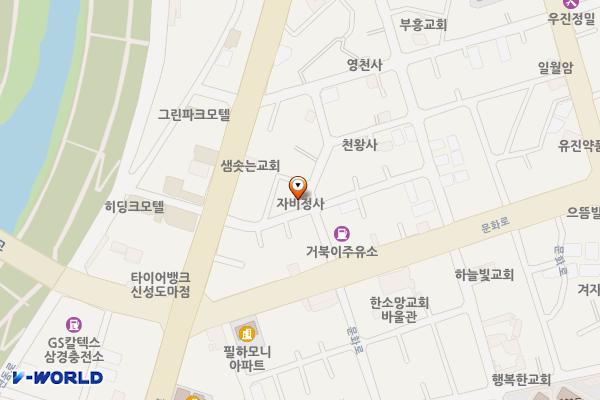 산성동제2노상 위치 지도 — 대전광역시 중구 대둔산로466번길 17