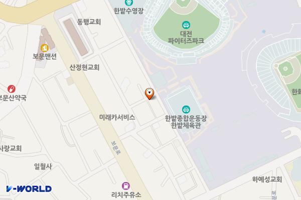 부사동제4노상 위치 지도 — 대전광역시 중구 충무로92번길 48