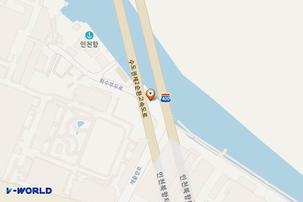 화수부두 공영 위치 지도 — 인천광역시 동구 화수동 311-3