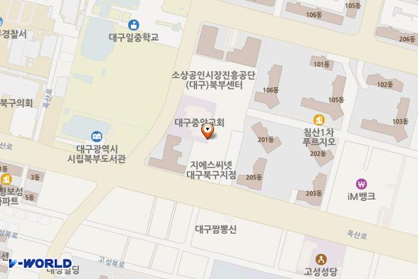 시민 위치 지도 — 대구광역시 북구 옥산로17길 10
