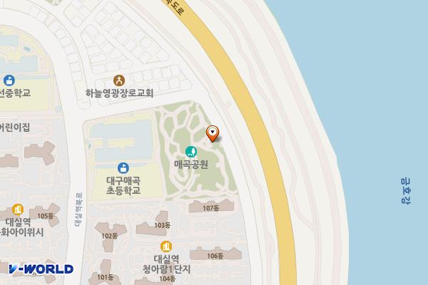 대실역북로2길 B 위치 지도 — 대구광역시 달성군 다사읍 매곡리 1535