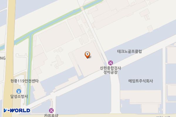 비슬로96길 A 위치 지도 — 대구광역시 달성군 유가읍 금리 168