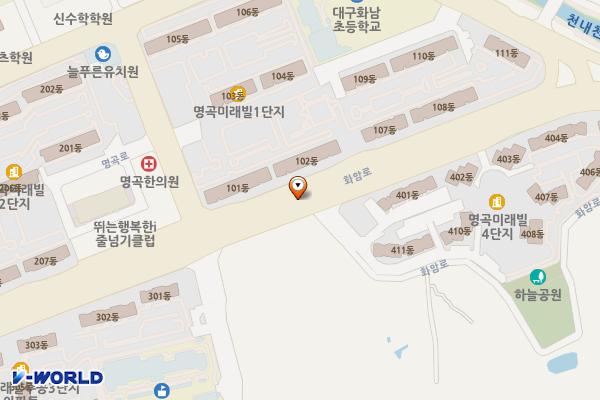 화암로 C 위치 지도 — 대구광역시 달성군 화원읍 명곡리 145