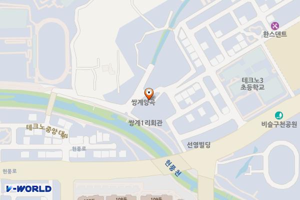 유가북길 위치 지도 — 대구광역시 달성군 유가읍 쌍계리 205-1