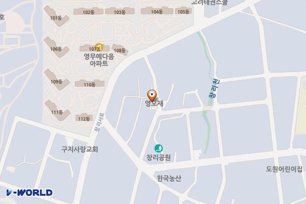 창리체육공원주차장 위치 지도 — 대구광역시 달성군 구지면 창리중앙1길 29