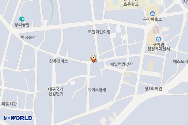 구지면 임시 공영주차장 2 위치 지도 — 대구광역시 달성군 구지면 창리 428-1