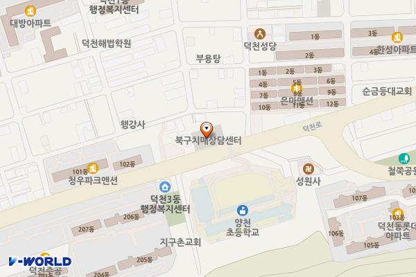 덕천3동 공영주차장 위치 지도 — 부산광역시 북구 덕천동 139-3