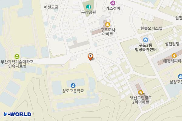시상로 공영주차장 위치 지도 — 부산광역시 북구 구포동 866-1
