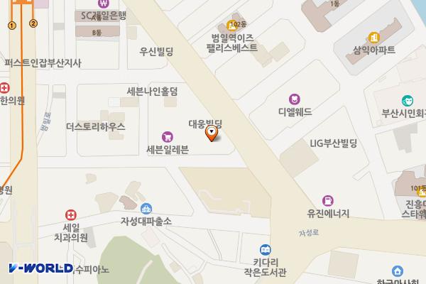 범일로90번길 노상 위치 지도 — 부산광역시 동구 조방로 15