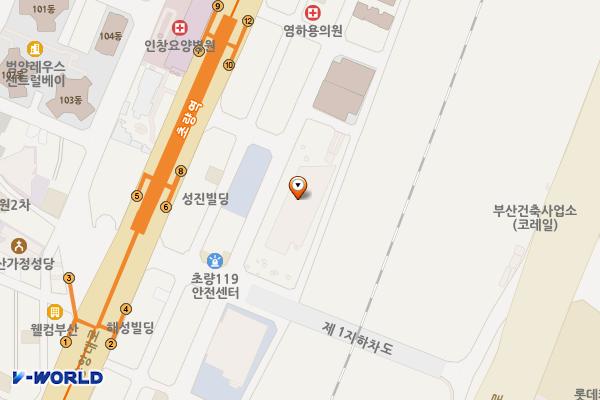 중앙대로260번길제2노상 위치 지도 — 부산광역시 동구 중앙대로260번길 11