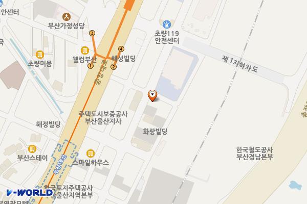 중앙대로236번길 제3노상 위치 지도 — 부산광역시 동구 중앙대로236번길 7-12