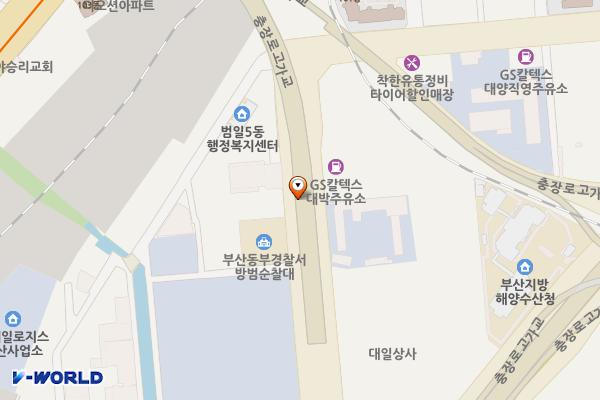성남로 제1노외 위치 지도 — 부산광역시 동구 성남로 35-1