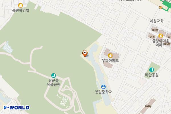 봉림중공영주차장 위치 지도 — 서울특별시 관악구 장군봉길 72