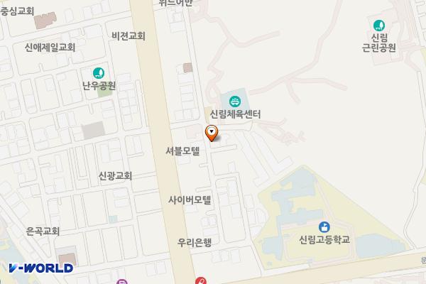 미성동제1공영주차장 위치 지도 — 서울특별시 관악구 난곡로64가길 39