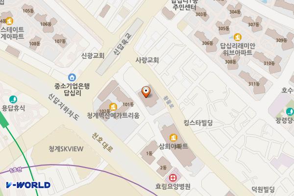 신답고가공영 위치 지도 — 서울특별시 동대문구 고미술로11