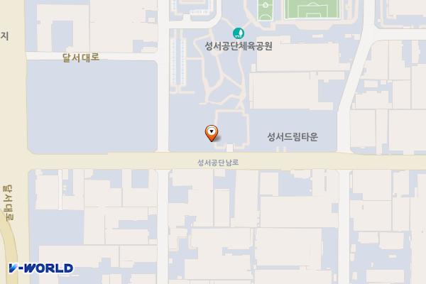 성서1주차장 위치 지도 — 대구광역시 달서구 성서공단남로 25