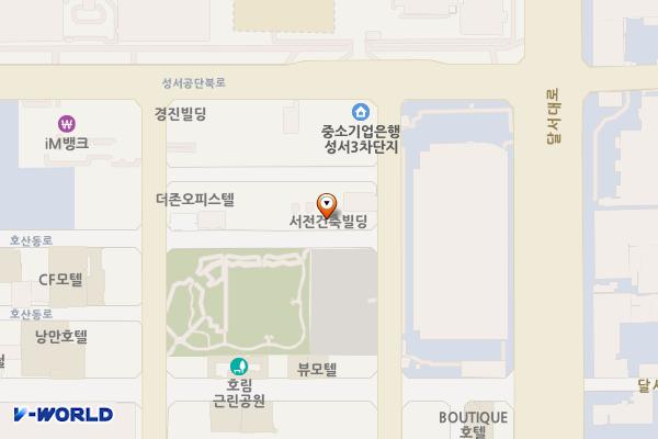 호산공영주차장 위치 지도 — 대구광역시 달서구 성서공단로11길 90-15