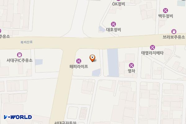 서대구역 2주차장(3광장) 위치 지도 — 대구광역시 서구 문화로13길 39