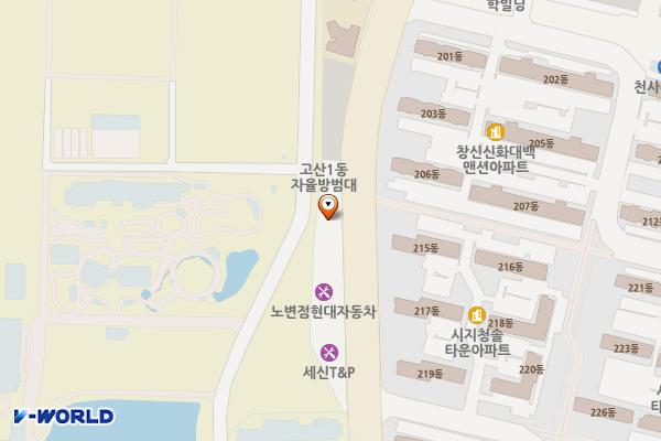 신매3공영주차장 위치 지도 — 대구광역시 수성구 고산로 75