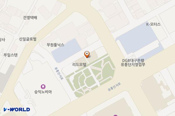 유통단지공원 공영주차장 위치 지도 — 대구광역시 북구 유통단지 13길 13-11
