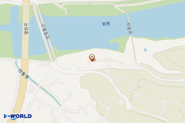 위천수변테마파크 주차장 위치 지도 — 대구광역시 군위군 효령면 병수리 703