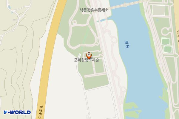 삼국유사군위풋살주차장 위치 지도 — 대구광역시 군위군 군위읍 사직리 341-4