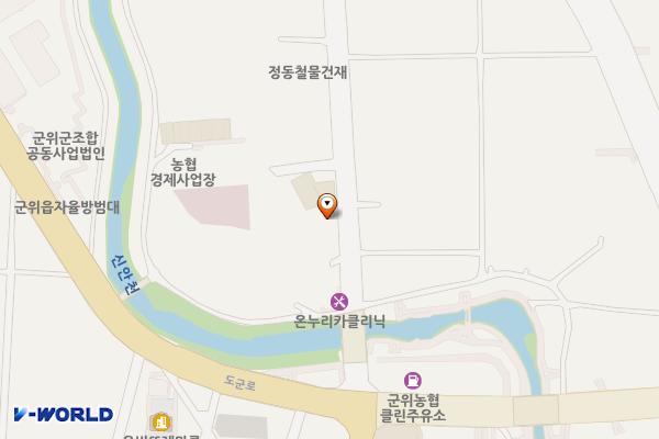 군위읍4노상주차장 위치 지도 — 대구광역시 군위군 군위읍 정리 183-3