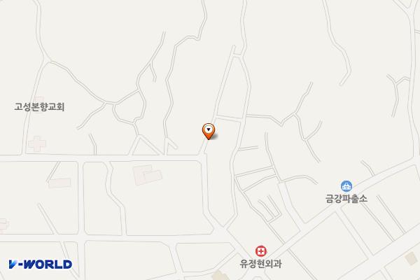 거진읍민방공대피소 뒤 위치 지도 — 강원특별자치도 고성군 거진읍 행랑골길 28
