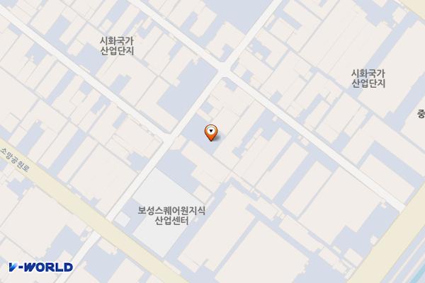 공단1대로 노외 위치 지도 — 경기도 시흥시 정왕동 1287-7