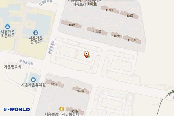 장현 P7 위치 지도 — 경기도 시흥시 장현동 612-10