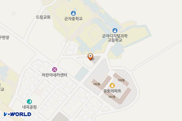거모제 4노외(군자공고) 위치 지도 — 경기도 시흥시 거모동 1713-3