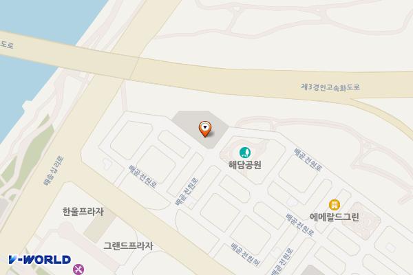 배곧2 위치 지도 — 경기도 시흥시 배곧동 95(삼천리자전거)