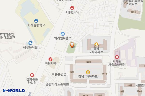 퇴계원 제2공영 위치 지도 — 경기도 남양주시 퇴계원읍 퇴계원리 257-6
